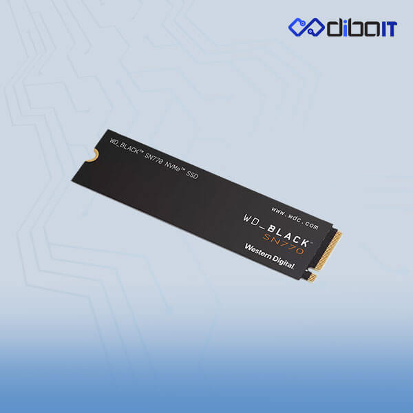 اس اس دی اینترنال M2 NVME وسترن دیجیتال SN770 BLACK ظرفیت 1 ترابایت